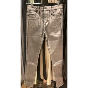 Joe's Jeans Metallic Skinny Jeans